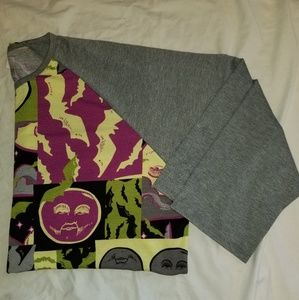LuLaRoe Halloween Randy 3/4 sleeve shirt 2XL